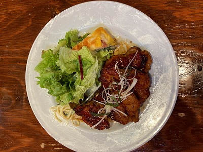 【単品】 鶏のてりやきランチ