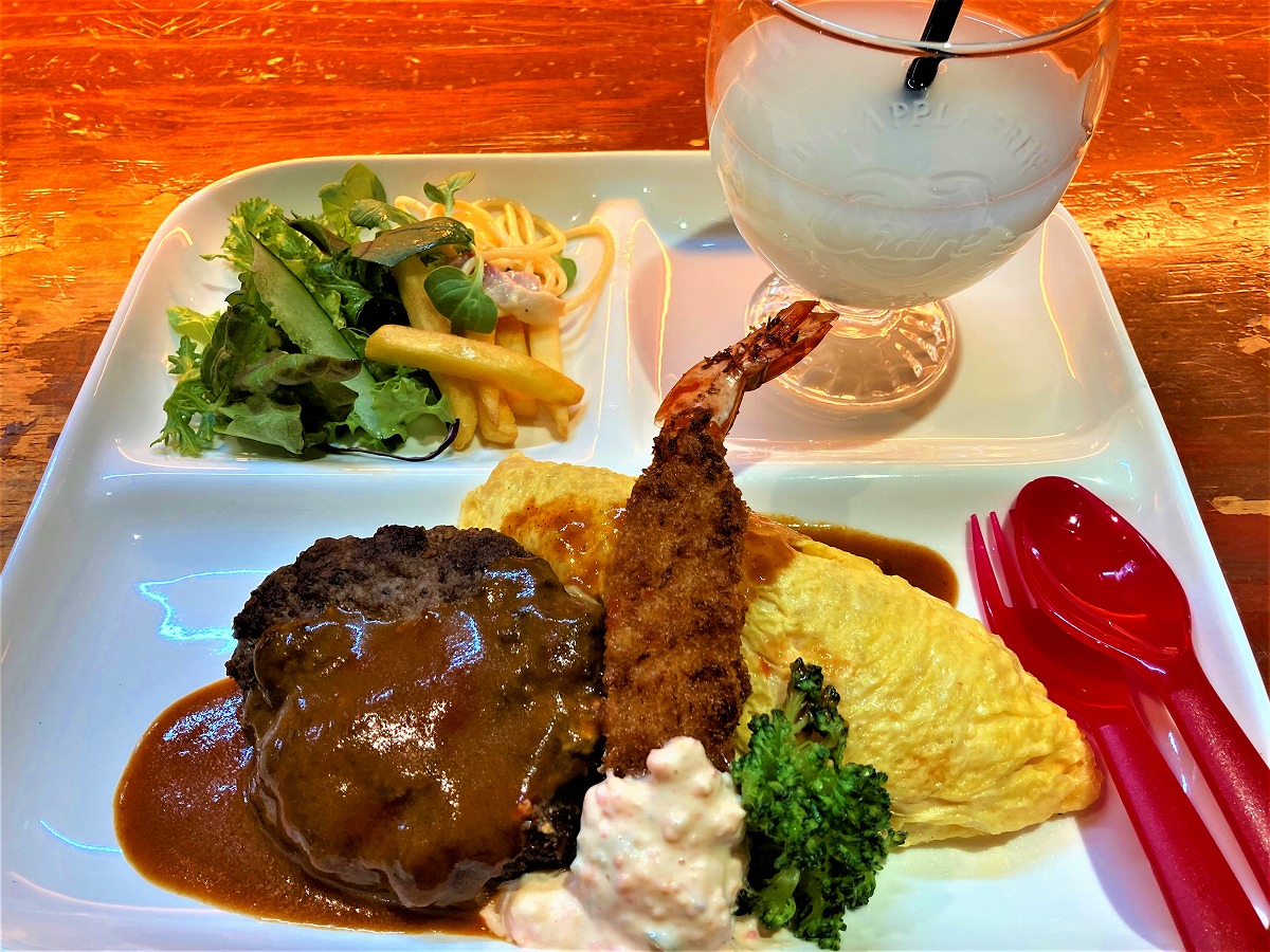 ハンバーグkidsランチ