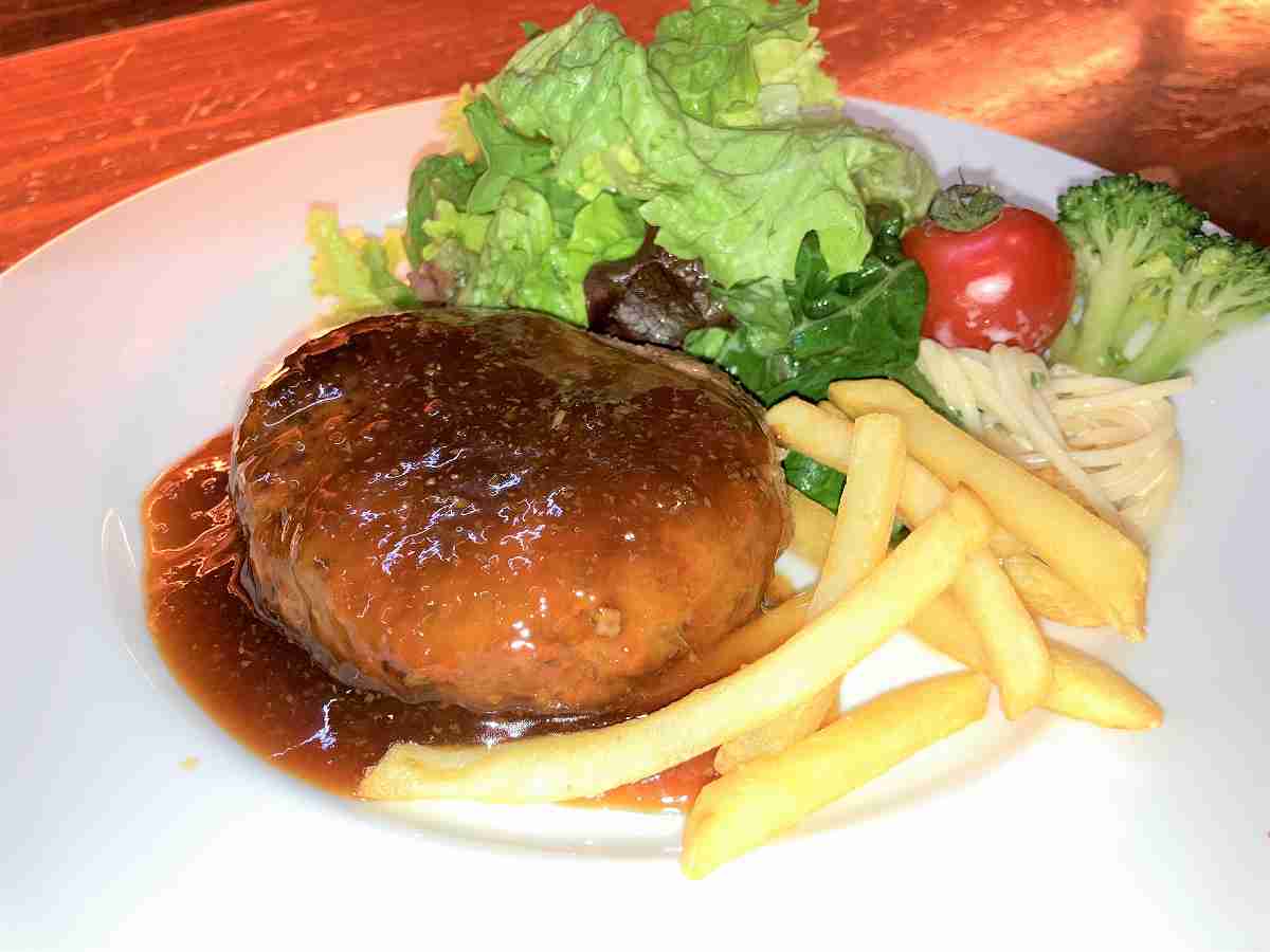 ハンバーグランチ~玉ねぎソース~(サラダ付き)